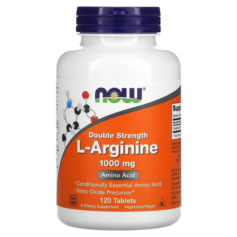 NOW L-アルギニン 1000mg 120錠の商品画像