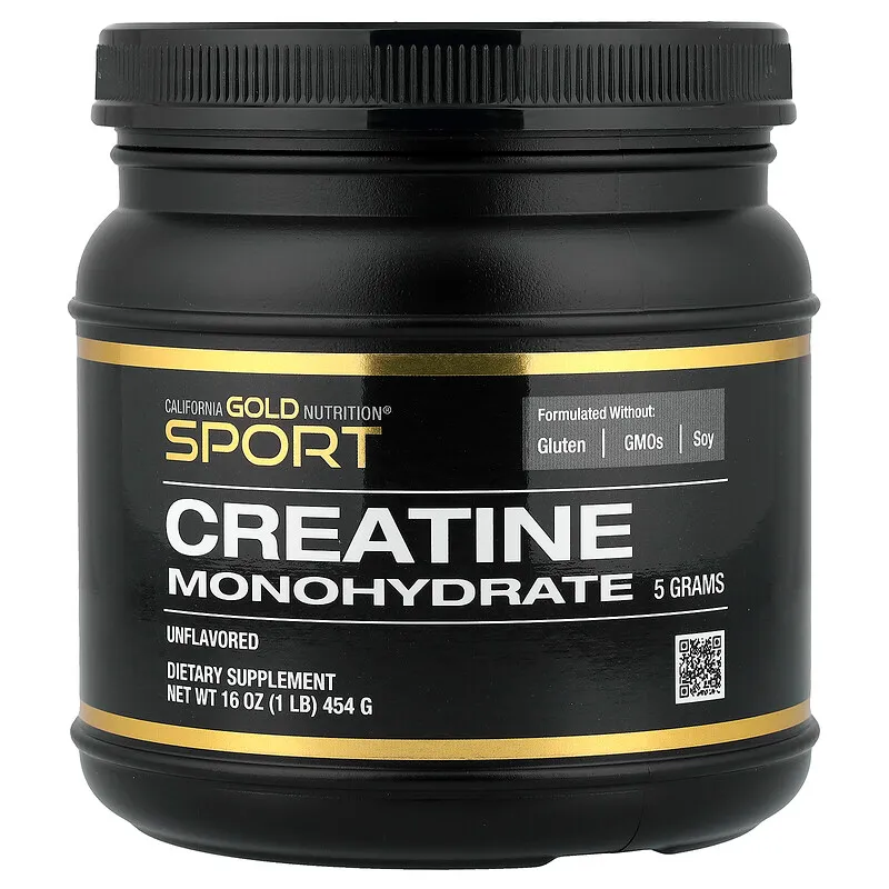 California Gold Nutrition SPORT クレアチンモノハイドレート パウダー 454gの商品画像