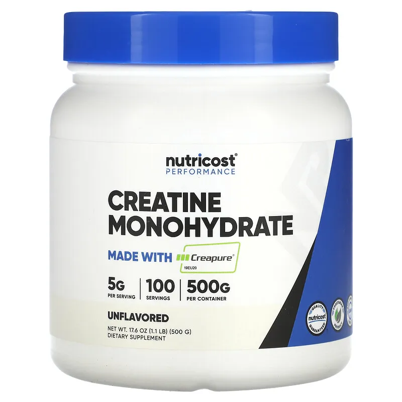 Nutricost クレアチンモノハイドレート(微粉末) 500gの商品画像