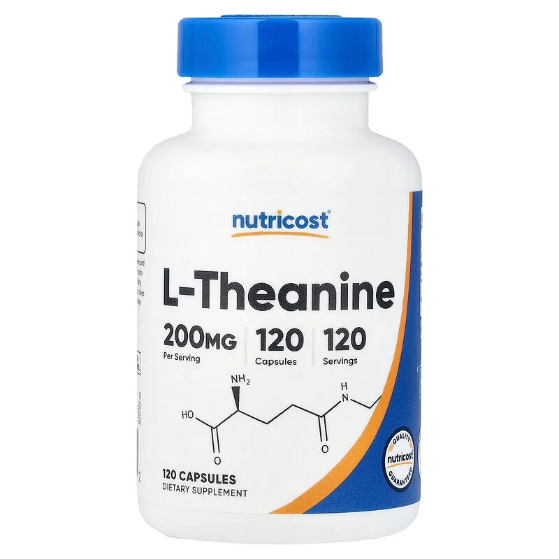 Nutricost L-テアニン 200mg 120カプセルの商品画像