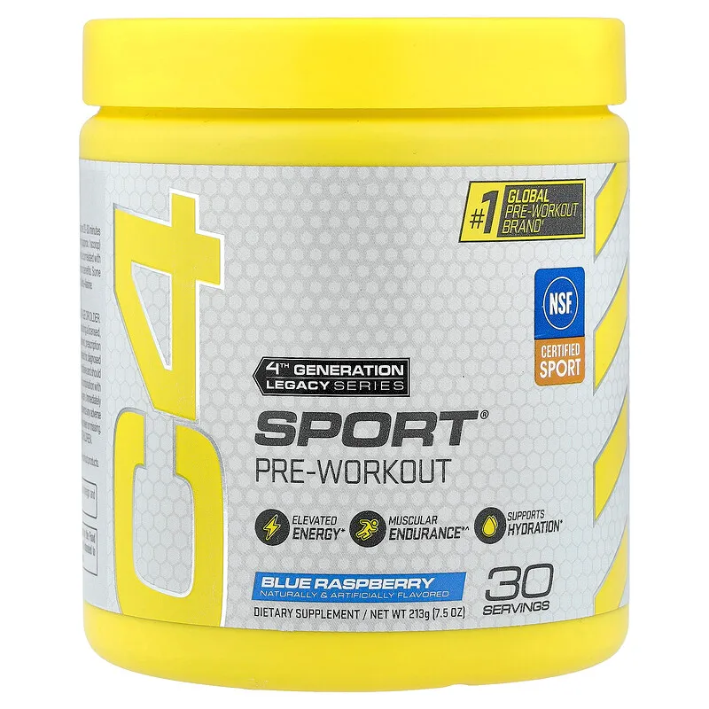 C4 Sport プレワークアウト（ブルーラズベリー・213g）の商品画像