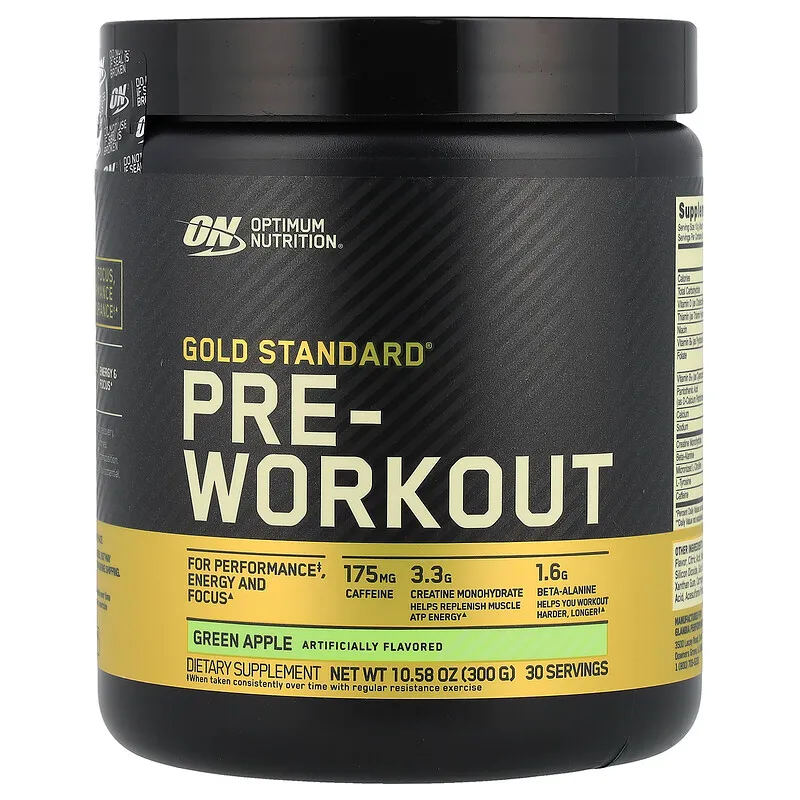 Gold Standard プレワークアウト（グリーンアップル・300g）の商品画像