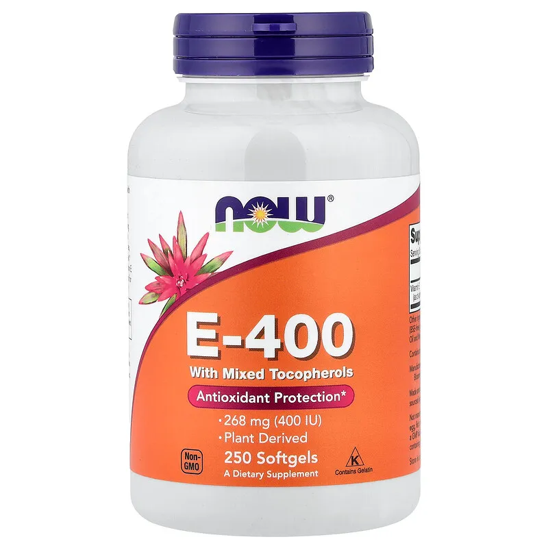 NOW E-400(混合トコフェロール) 250粒の商品画像